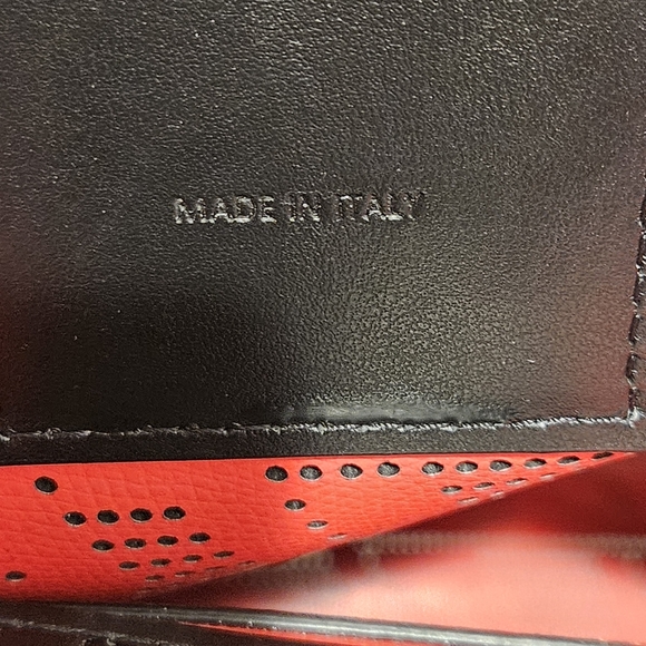 CHRISTIAN LOUBOUTIN Cabalou Perforated Laser Cut Leather Tote Bag - Picture 5 of 8